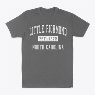 Little Richmond North Carolina Classic Established Classic Dad T-Shirt