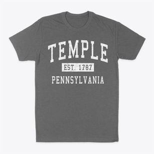 Temple Pennsylvania Classic Established Classic Dad T-Shirt