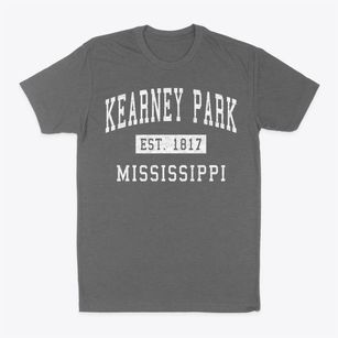 Kearney Park Mississippi Classic Established Classic Dad T-Shirt