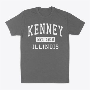 Kenney Illinois Classic Established Classic Dad T-Shirt