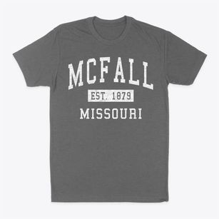 Mcfall Missouri Classic Established Classic Dad T-Shirt
