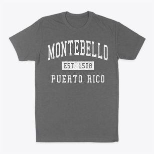 Montebello Puerto Rico Classic Established Classic Dad T-Shirt