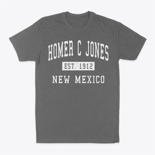 Homer C Jones New Mexico Classic Established Classic Dad T-Shirt