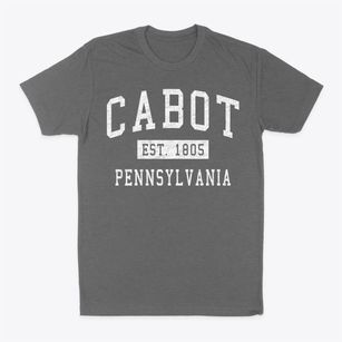 Cabot Pennsylvania Classic Established Classic Dad T-Shirt