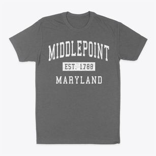 Middlepoint Maryland Classic Established Classic Dad T-Shirt
