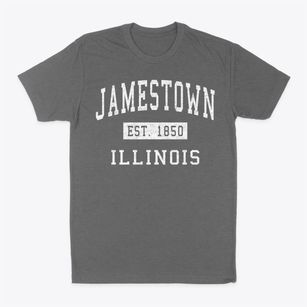 Jamestown Illinois Classic Established Classic Dad T-Shirt