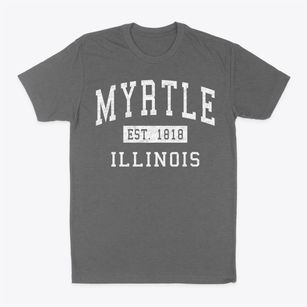 Myrtle Illinois Classic Established Classic Dad T-Shirt
