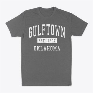 Gulftown Oklahoma Classic Established Classic Dad T-Shirt