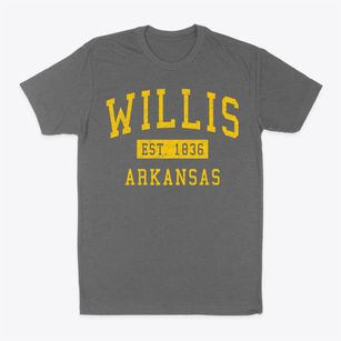 Willis Arkansas Classic Established Classic Dad T-Shirt