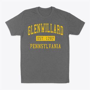Glenwillard Pennsylvania Classic Established Classic Dad T-Shirt