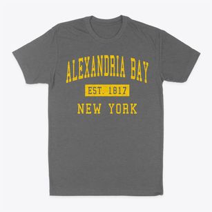 Alexandria Bay New York Classic Established Classic Dad T-Shirt