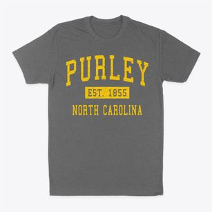 Purley North Carolina Classic Established Classic Dad T-Shirt