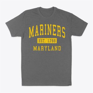 Mariners Maryland Classic Established Classic Dad T-Shirt