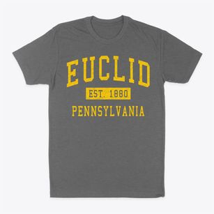 Euclid Pennsylvania Classic Established Classic Dad T-Shirt