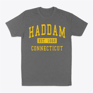 Haddam Connecticut Classic Established Classic Dad T-Shirt