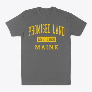 Promised Land Maine Classic Established Classic Dad T-Shirt