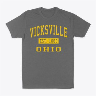 Vicksville Ohio Classic Established Classic Dad T-Shirt