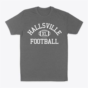 Hallsville High School Classic Football Classic Dad T-Shirt