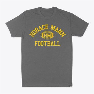 Horace Mann Laboratory School Classic Football Classic Dad T-Shirt