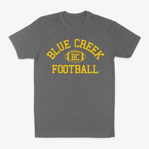 Blue Creek School Classic Football Classic Dad T-Shirt