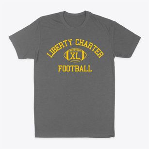 Liberty Charter High School Classic Football Classic Dad T-Shirt