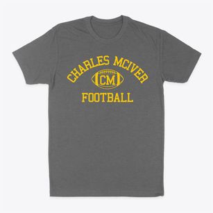 Charles Mciver School Classic Football Classic Dad T-Shirt