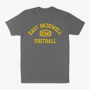East Mcdowell Junior High School Classic Football Classic Dad T-Shirt