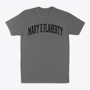 Mary E Flaherty School Varsity Arch Classic Dad T-Shirt