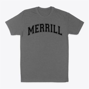 Merrill Community School Varsity Arch Classic Dad T-Shirt