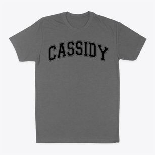 Cassidy Elementary School Varsity Arch Classic Dad T-Shirt