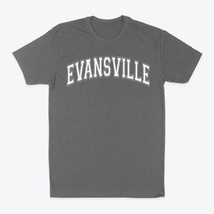 Evansville High School Varsity Arch Classic Dad T-Shirt