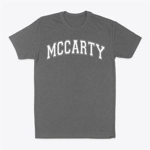 Mccarty Elementary School Varsity Arch Classic Dad T-Shirt