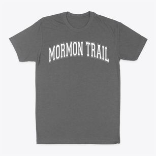 Mormon Trail Elementary School Varsity Arch Classic Dad T-Shirt