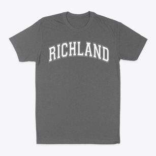 Richland High School Varsity Arch Classic Dad T-Shirt