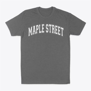 Maple Street Elementary School Varsity Arch Classic Dad T-Shirt