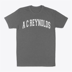 A C Reynolds High School Varsity Arch Classic Dad T-Shirt