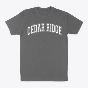 Cedar Ridge High School Varsity Arch Classic Dad T-Shirt