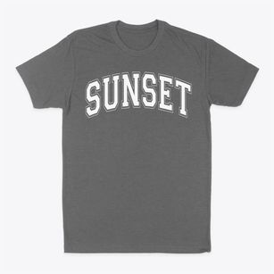 Sunset High School Varsity Arch Classic Dad T-Shirt