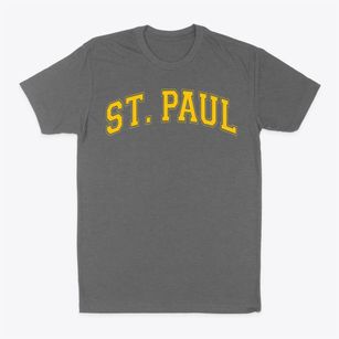 Saint Paul Lutheran School Varsity Arch Classic Dad T-Shirt
