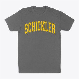 Schickler Elementary School Varsity Arch Classic Dad T-Shirt