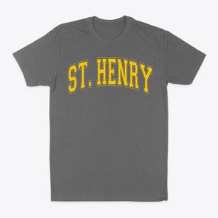Saint Henry Catholic Elementary School Varsity Arch Classic Dad T-Shirt
