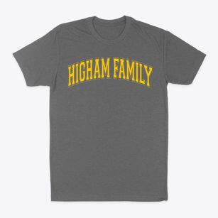 Higham Family School Varsity Arch Classic Dad T-Shirt