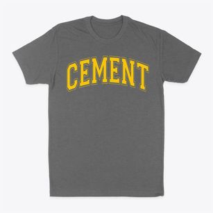 Cement High School Varsity Arch Classic Dad T-Shirt