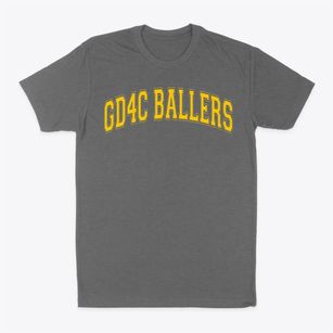 Gd4c Ballers Varsity Arch Classic Dad T-Shirt