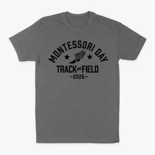 Montessori Day School Track and Field Classic Dad T-Shirt