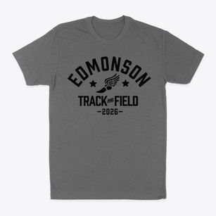 Edmonson Elementary School Track and Field Classic Dad T-Shirt