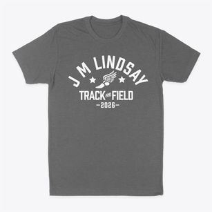 J M Lindsay Elementary School Track and Field Classic Dad T-Shirt