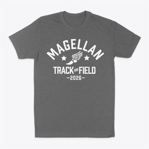Magellan International School Track and Field Classic Dad T-Shirt