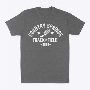 Country Springs Elementary School Track and Field Classic Dad T-Shirt