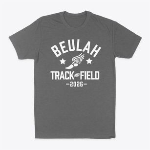 Beulah Middle School Track and Field Classic Dad T-Shirt